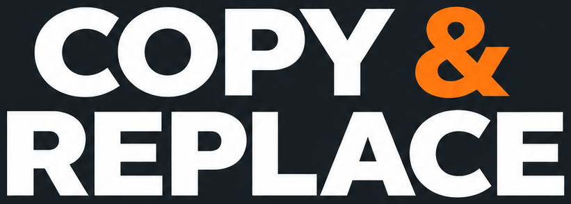 Copy & Replace